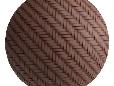 Wicker materials 1- PBR 4k by Sbsar Texture