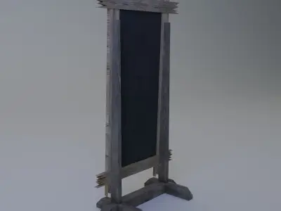 Mirror Low-poly 3D model purchase