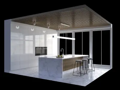 kitchen furniture 3D model