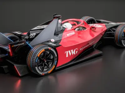  Andretti Formula E 2026 Season 12 Gen3 Race Car 