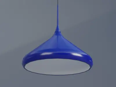 Pendant light ceiling Low-poly 3D model