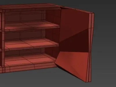 chest of drawers 12  3D model