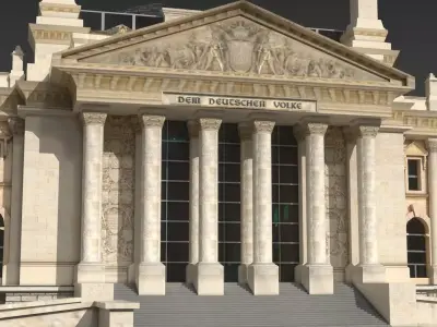 Reichstag Building 3D model