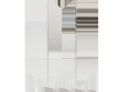 Kovacs Hexacomb 32 Wide Integrated LED Linear  3D model