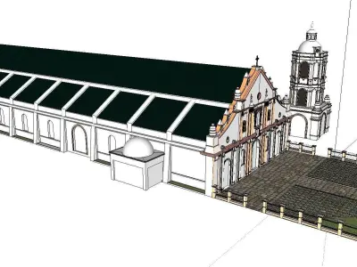 Architecture-Religion-God-Culture-Temple -0228 3D model
