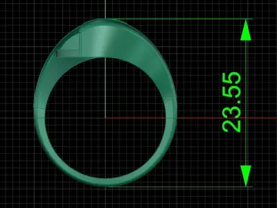 Pack jewelry ring  3D print model