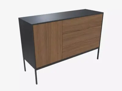 Sideboard Seaford 02 3D model