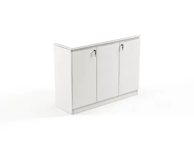 Modern Office Low Cabinet File For Staff  Free 3D model