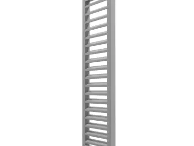 louver window persiana blind low poly Low-poly 3D model