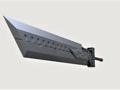 Fusion Sword from Final Fantasy VII 3D print model