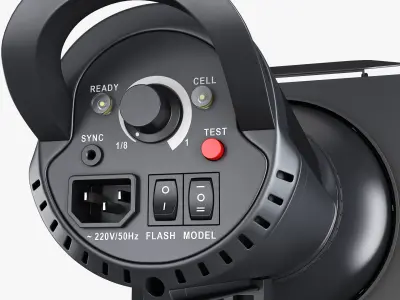 Studio Spot Light M 2 3D model