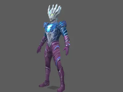 Ultraman Saga 3D Model 3D model