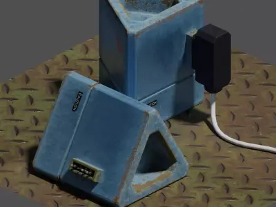 Power Unit Free 3D model