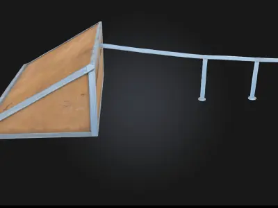 Skate Ramp Challenge  Extreme Thrills in Urban Design 3D model