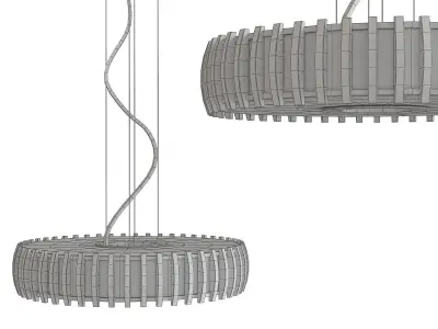 Fora - Odeon Light low poly 3d model Low-poly 3D model