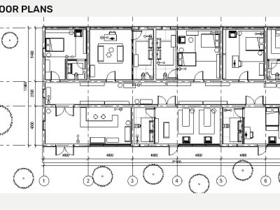 Nursing home - Revit 3D model