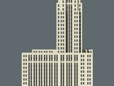 Chicago Board of Trade 3D print model