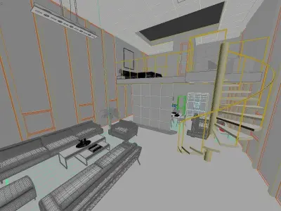 Modern house  3D model