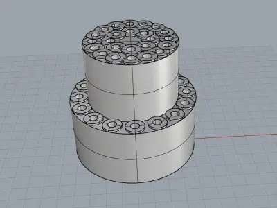 Jewelry small bit and bur holder 3D model