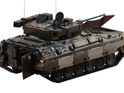 Mitsubishi Type 89 IFV 3D model