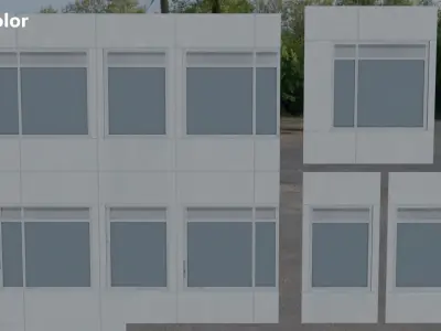 Building High Type A Free low-poly 3D model