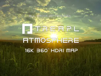 A20- HDRI SKIES TREAPL ATMOSPHERE - 360 SKIES Texture