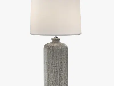 YORBA TL-French grey ceramic lamp 87-10254-78 3D model