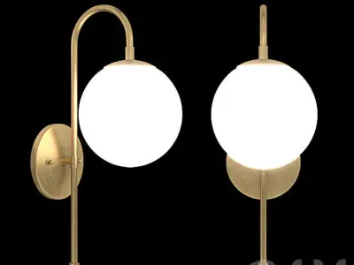 Wall Reading Light 3D model