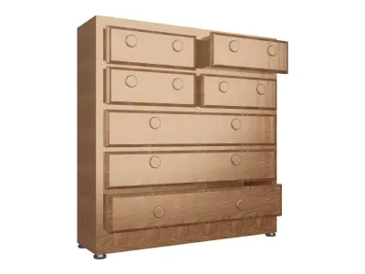 Architectural Assets Dresser 2 3D model