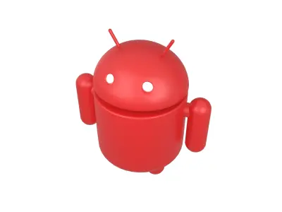 Android Robot v1 003 Free low-poly 3D model