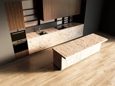 72-Kitchen12 texture 6 3D model