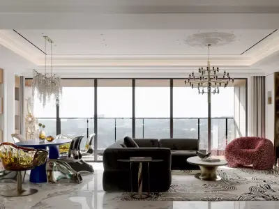 Apartment interior scenes     3D model 39