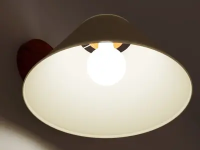 Wall Light 01 3D model