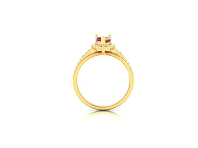 Women Ring  Render 3dm STL OBJ FBX Details 3D print model 187