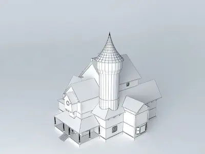 Mini Convention Centre Free 3D model
