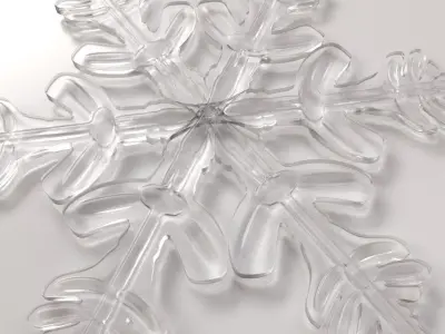 Snowflake 3D model