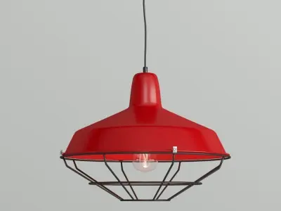 Hanging Lamps 4 in 1 LOFT HOUSE 3D model