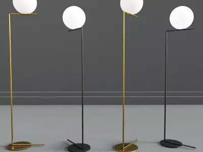 Flos Ic Floor Lamp 3D model