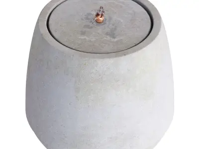 Juhl Fountain 3D model