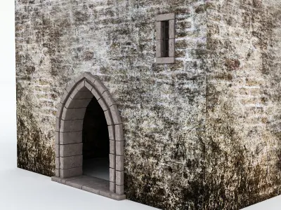 Castle pack part1 Low-poly 3D model