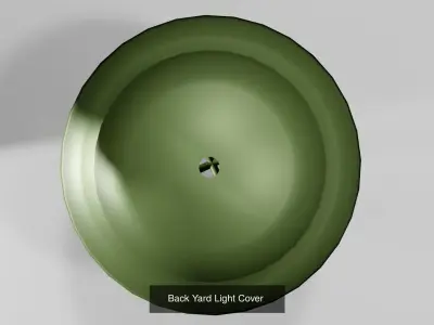 Back Yard Light covers 3D Model Pack