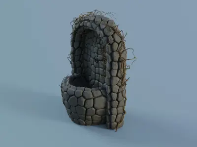 Wall Fountain 3D model