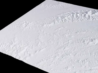 Guankou China City Landscape 3D Model 3D model