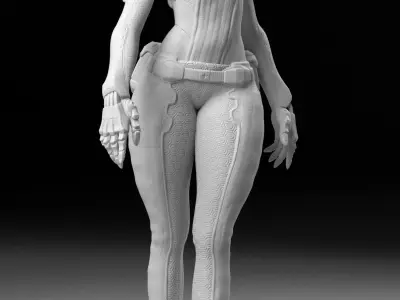 sci-fi medic 3D print model