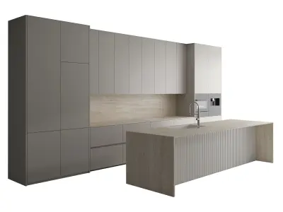 Kitchen set 24 3D model