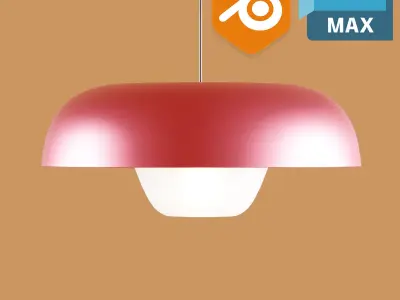 CHROME Lamps Collection 3D Model Pack