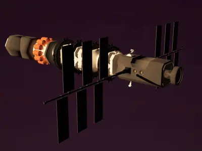 Solar Explorer 2 3D model