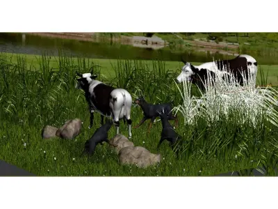 Outdoor Countryside 3D model