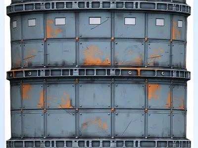 Sci-FI Seamless Texture Texture 26