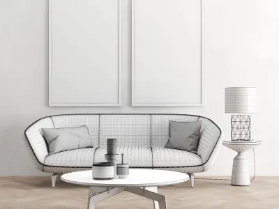 Benedict Sofa 3D model